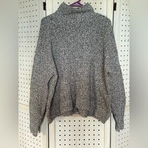 American Eagle Outfitters Gray Turtleneck Sweater